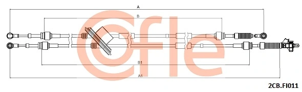 Cable Pull, manual transmission