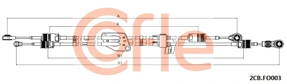 Cable Pull, manual transmission