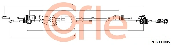 Cable Pull, manual transmission
