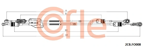 Cable Pull, manual transmission