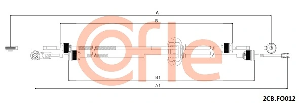 Cable Pull, manual transmission