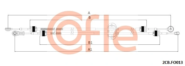 Cable Pull, manual transmission
