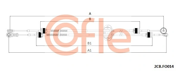 Cable Pull, manual transmission
