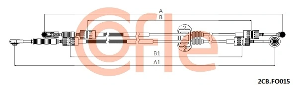Cable Pull, manual transmission