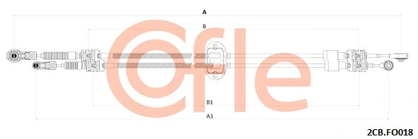 Cable Pull, manual transmission