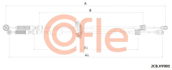 Cable Pull, manual transmission