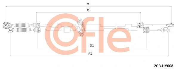 Cable Pull, manual transmission
