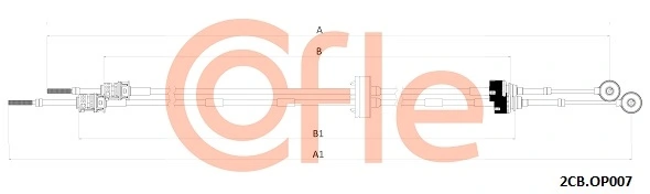 Cable Pull, manual transmission