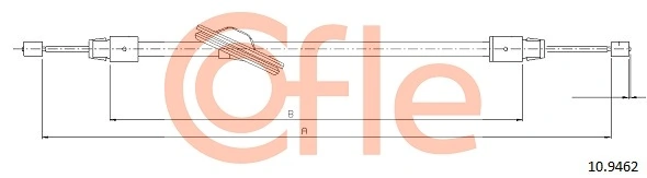 Cable Pull, parking brake