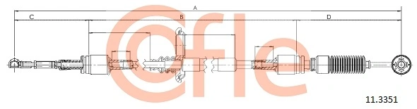 Cable Pull, manual transmission