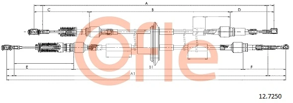 Cable Pull, manual transmission