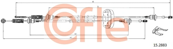 Cable Pull, manual transmission