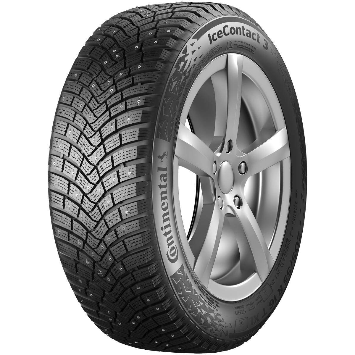 235/55R20 CONTINENTAL ICECONTACT 3 105T XL FR Studded 3PMSF M+S