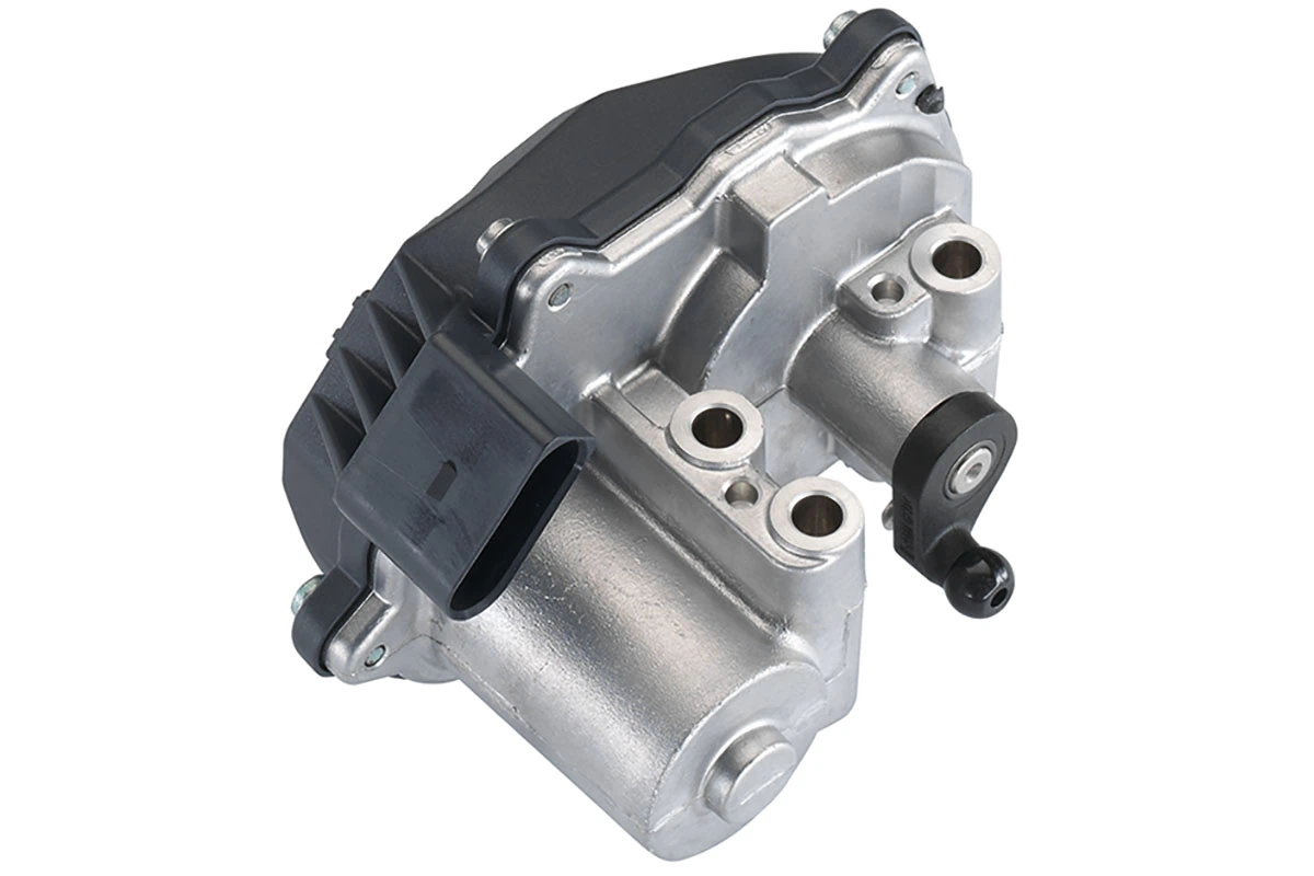 Control, change-over flap (induction pipe)