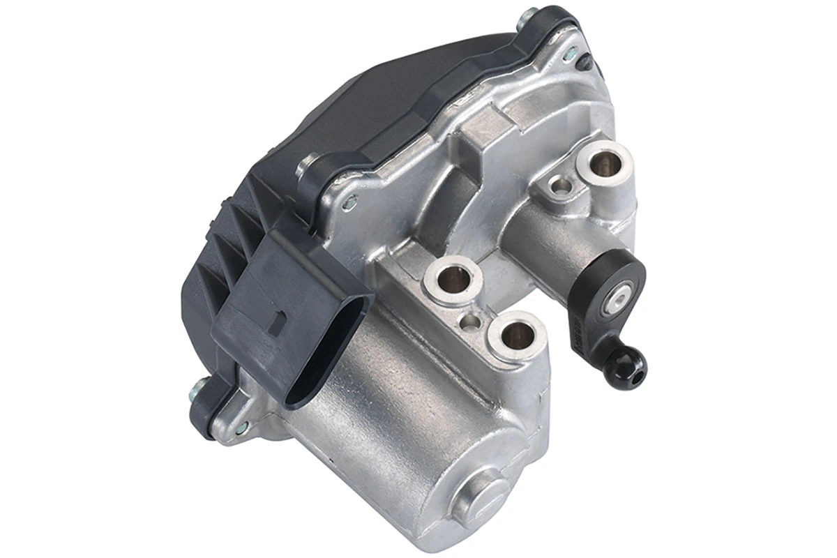 Control, change-over flap (induction pipe)