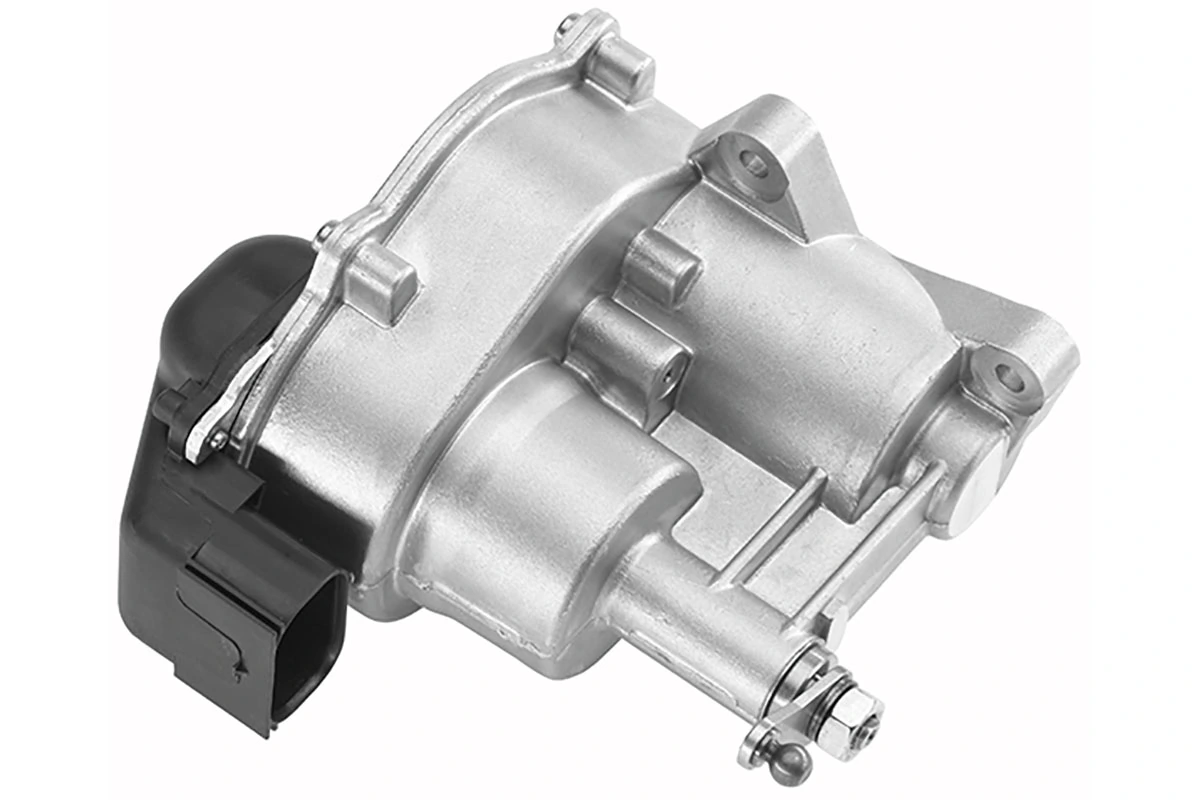 Control, change-over flap (induction pipe)