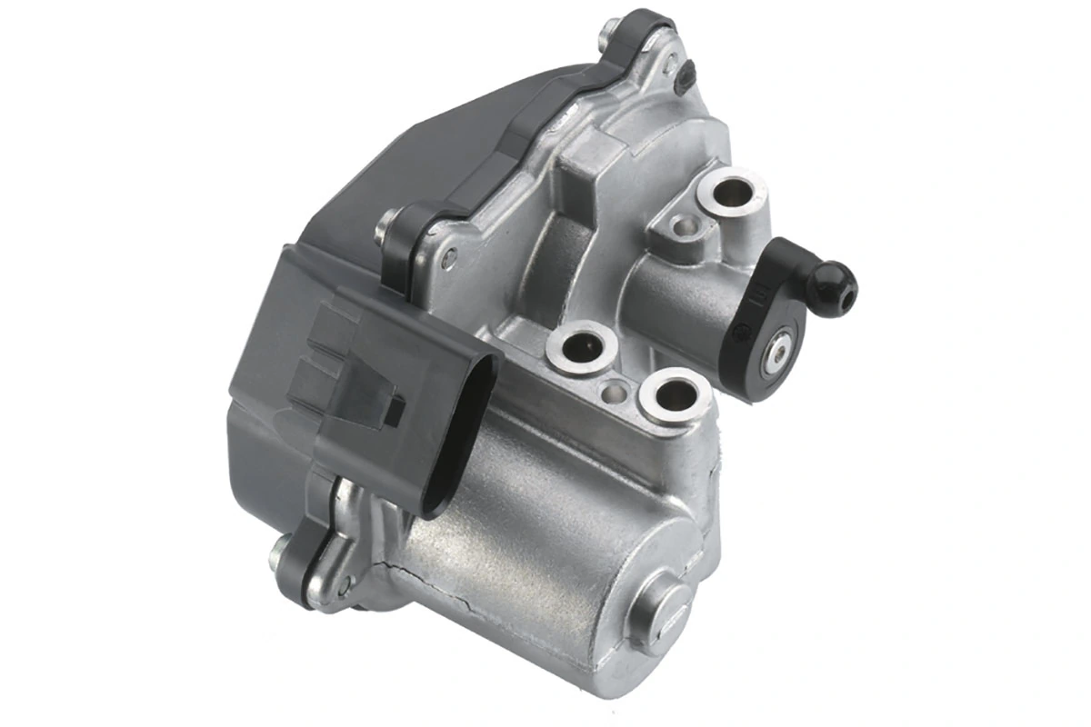 Control, change-over flap (induction pipe)