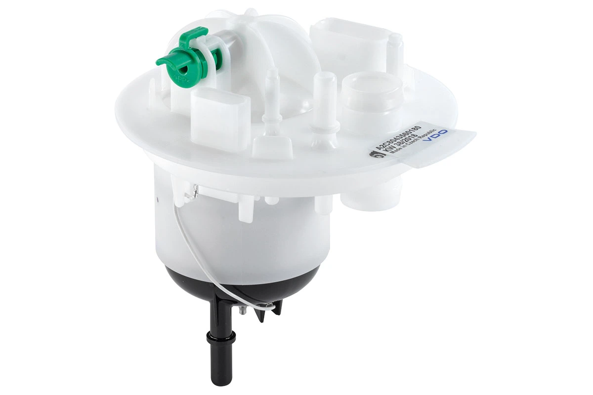 Filter, fuel feed unit