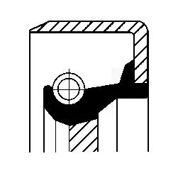Shaft Seal, crankshaft