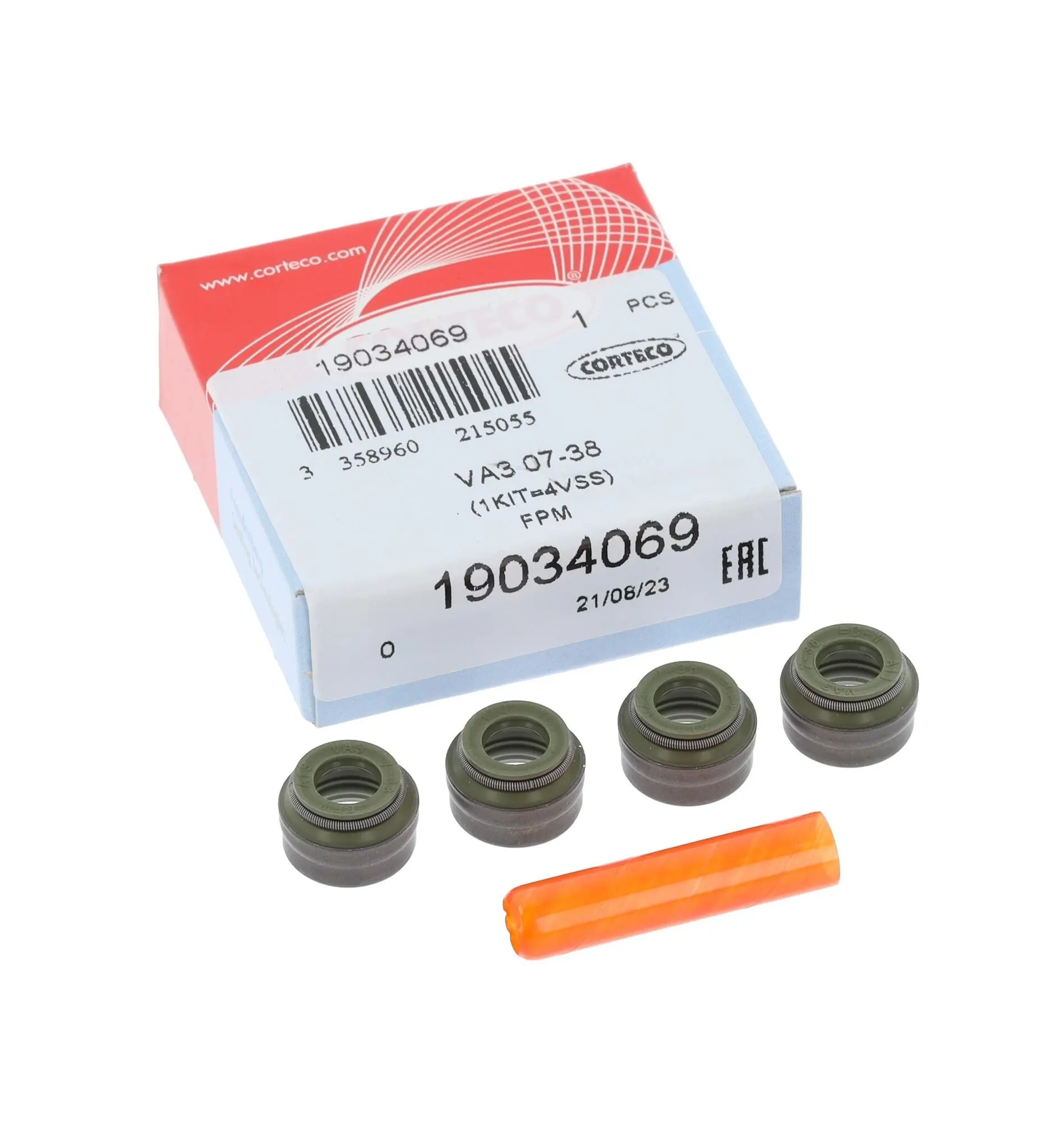 Seal Set, valve stem