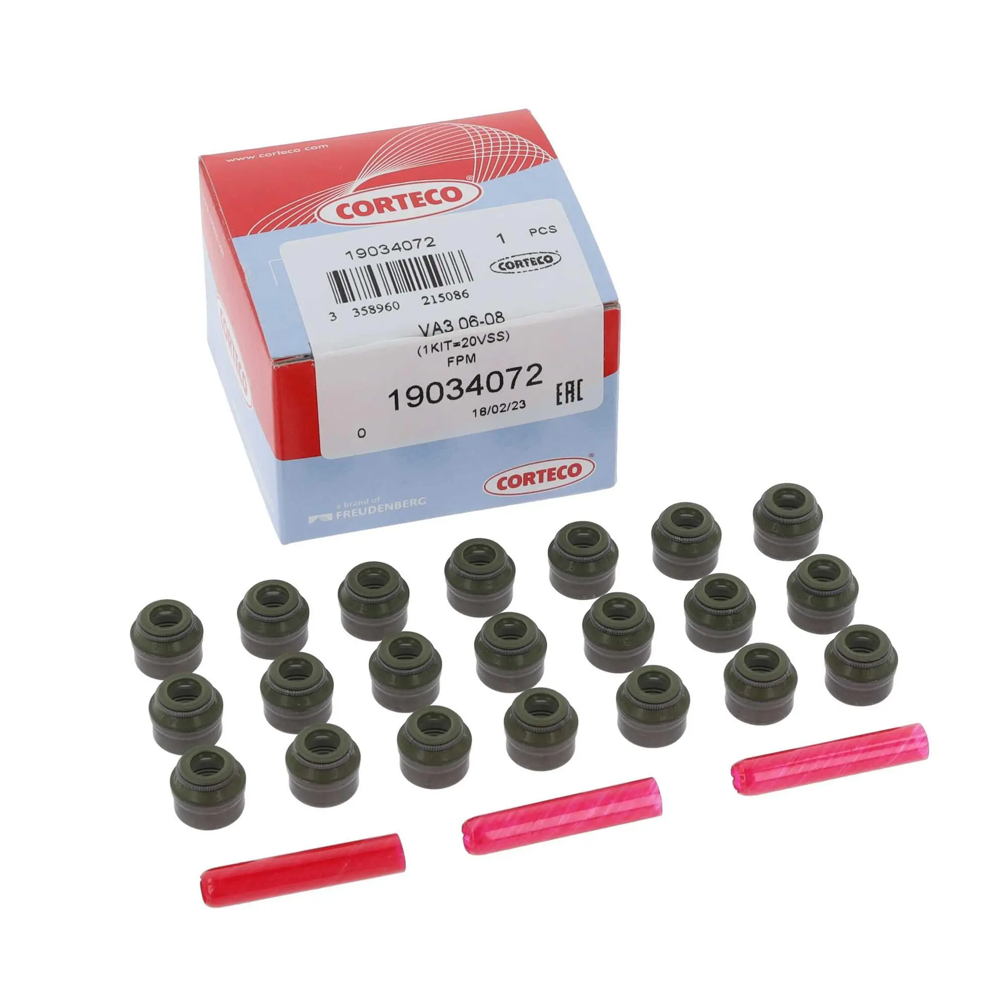 Seal Set, valve stem