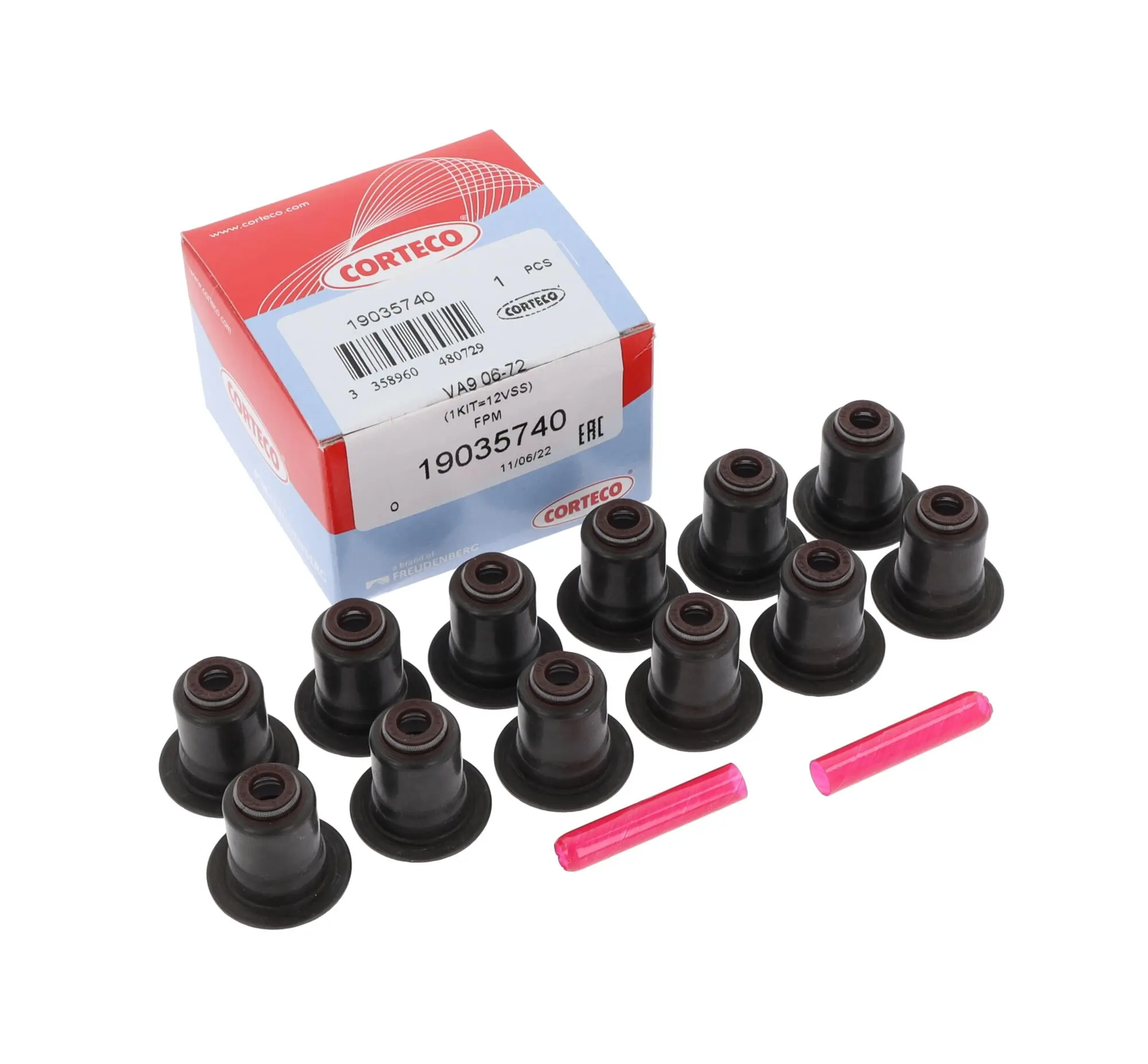 Seal Set, valve stem