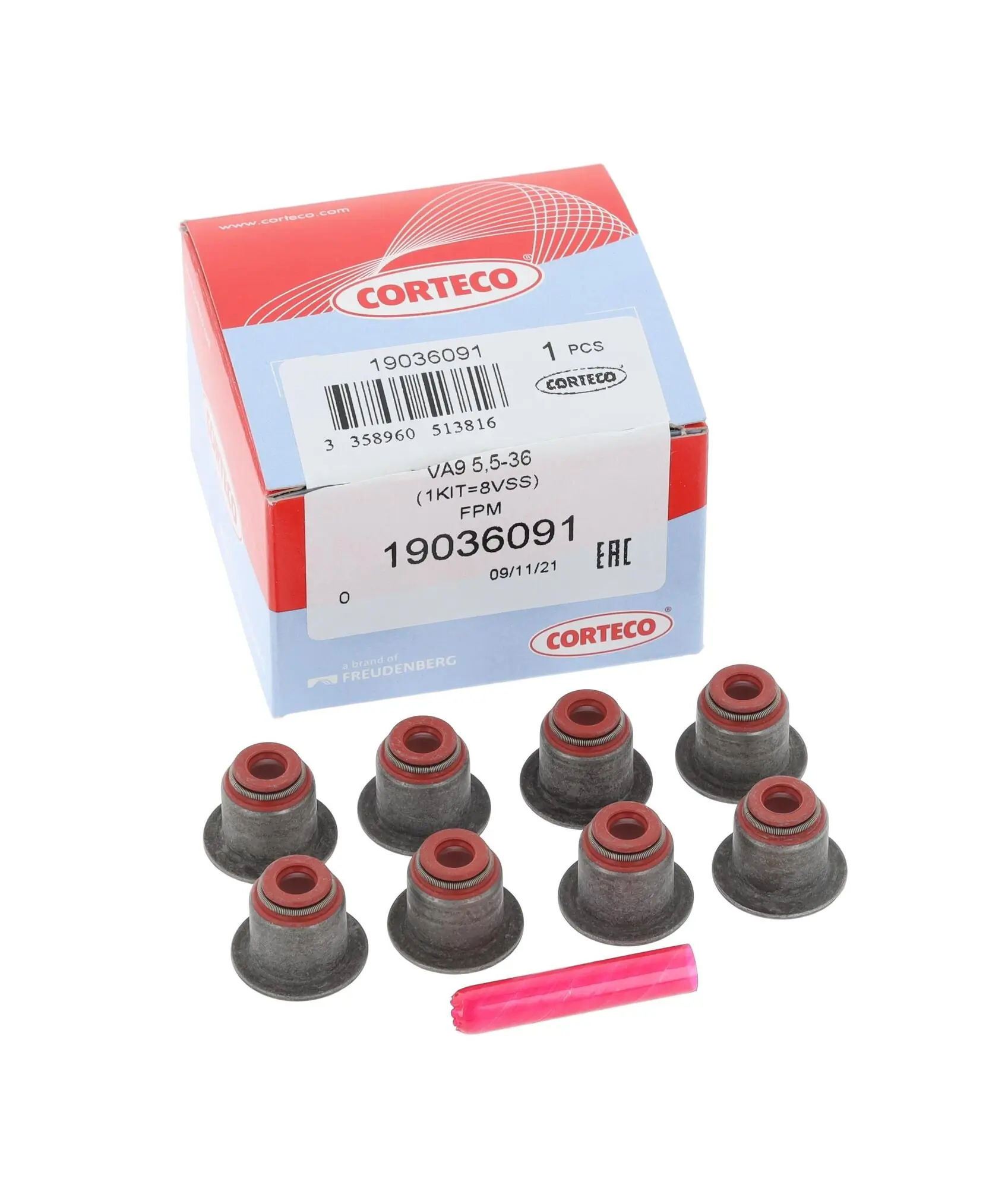 Seal Set, valve stem