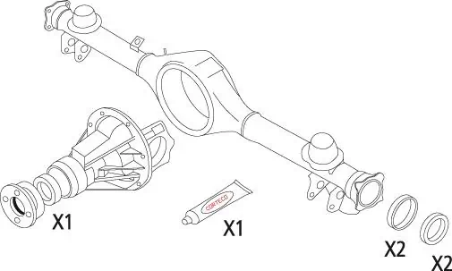 Gasket Set, differential