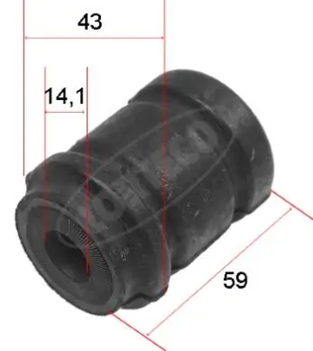 Mounting, control/trailing arm