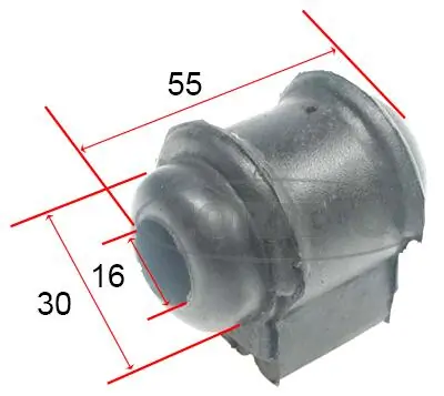 Mounting, stabiliser bar