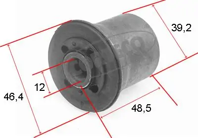 Mounting, control/trailing arm