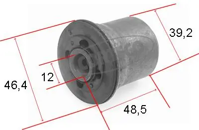 Mounting, control/trailing arm