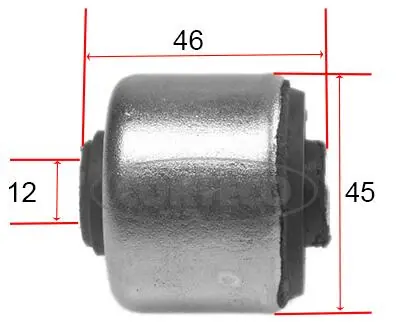 Mounting, control/trailing arm