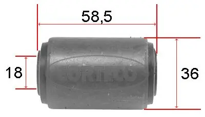 Mounting, control/trailing arm