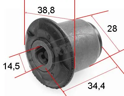 Mounting, control/trailing arm