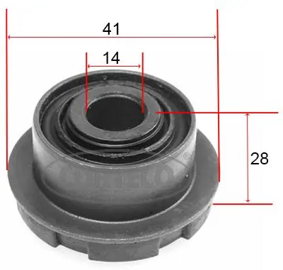 Mounting, control/trailing arm
