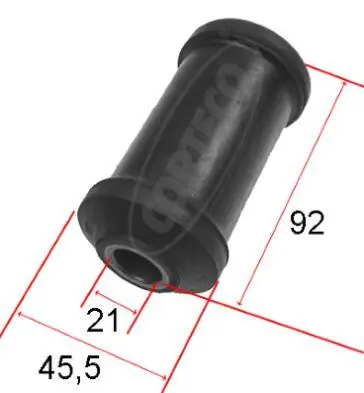 Mounting, control/trailing arm