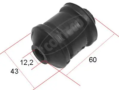 Mounting, control/trailing arm