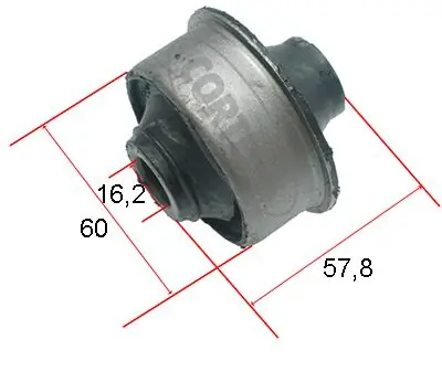 Mounting, control/trailing arm