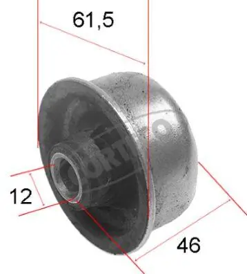 Mounting, control/trailing arm