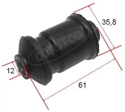 Mounting, control/trailing arm