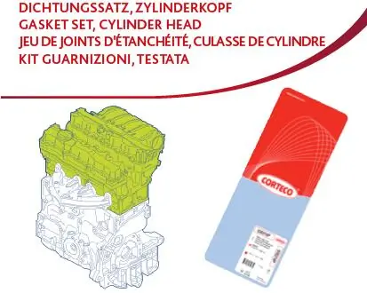 Gasket Kit, cylinder head