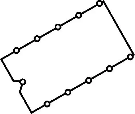 Gasket, cylinder head cover
