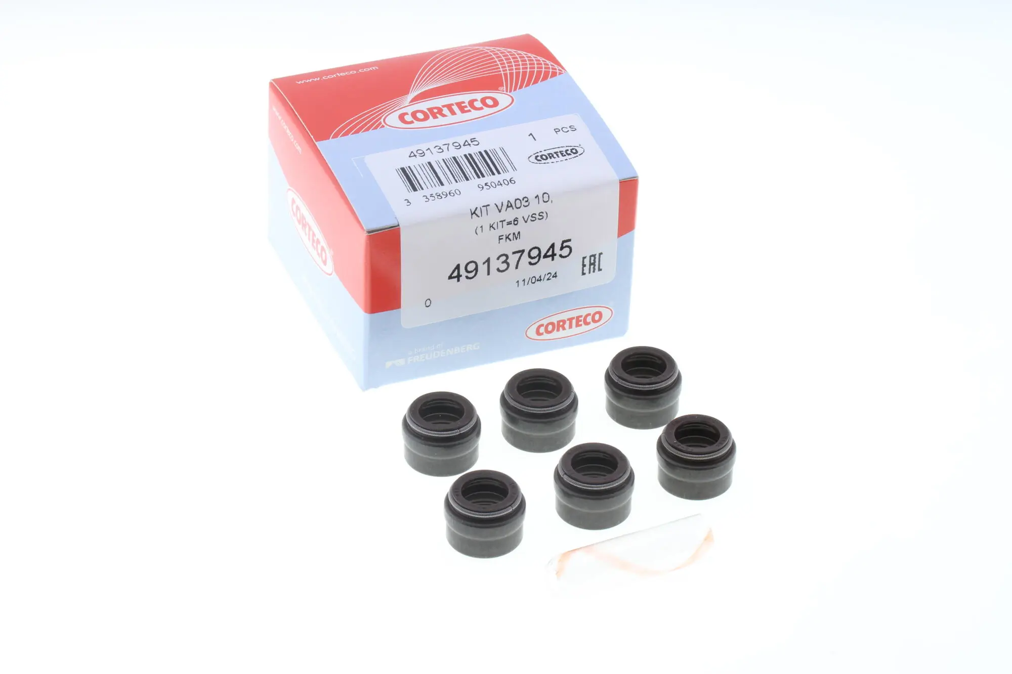 Seal Set, valve stem