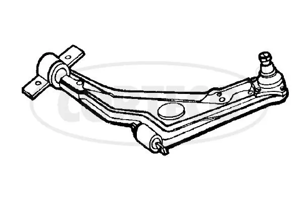 Control/Trailing Arm, wheel suspension