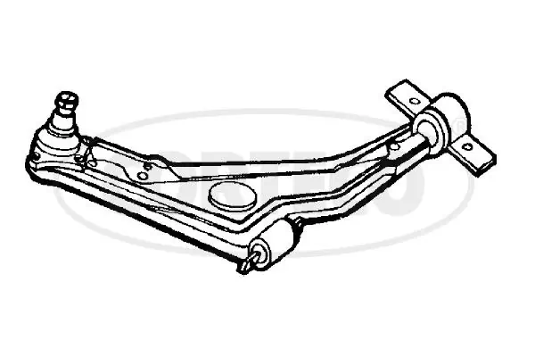 Control/Trailing Arm, wheel suspension
