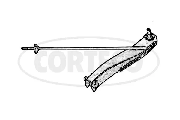 Control/Trailing Arm, wheel suspension