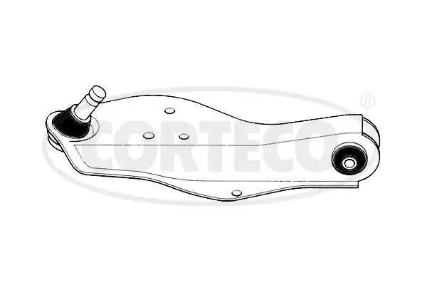 Control/Trailing Arm, wheel suspension