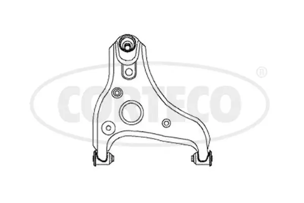 Control/Trailing Arm, wheel suspension