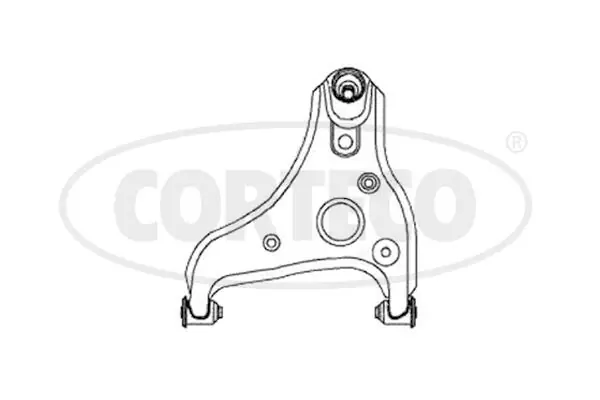 Control/Trailing Arm, wheel suspension